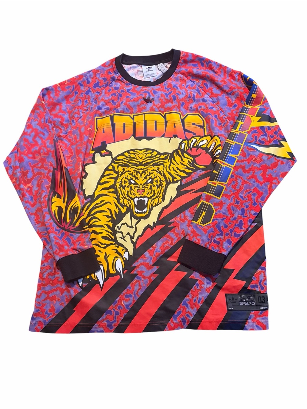 Adidas Tiger Mens M long sleeve shirt